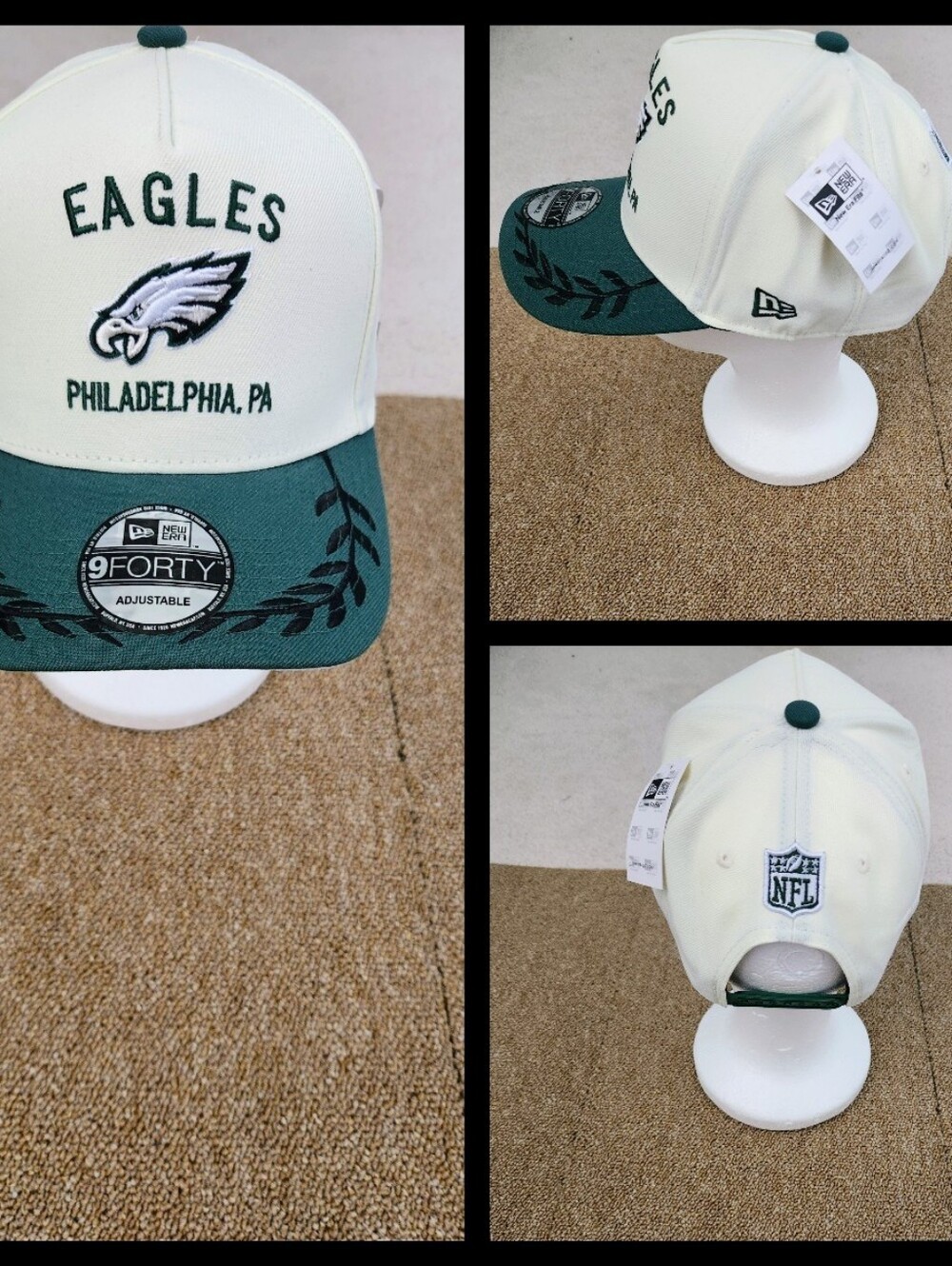 PHILADELPHIA EAGLES NFL FOOTBALL SNAPBACK HAT.